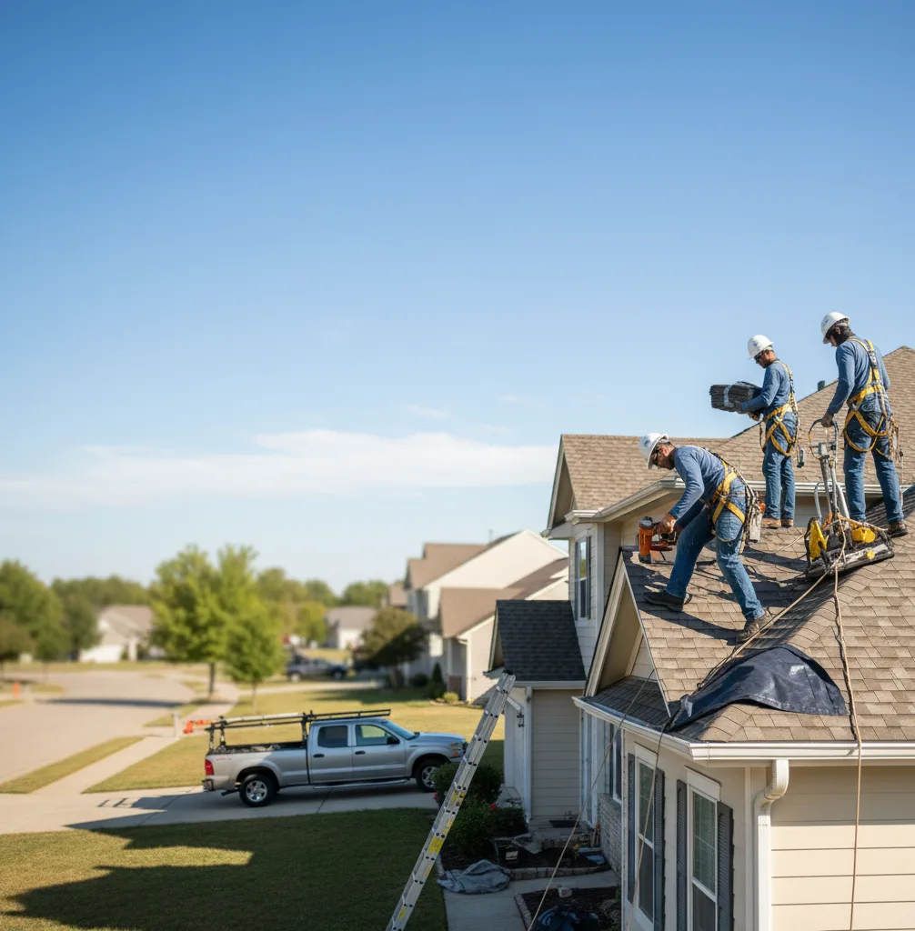 Storm Damage Repair in Park City, KS